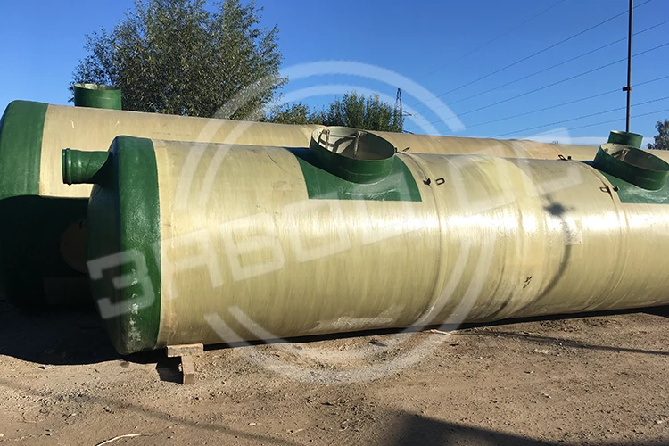 Пожарные резервуары из стеклопластика