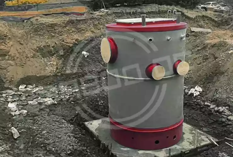 Пожарная насосная станция в стеклопластиковом корпусе